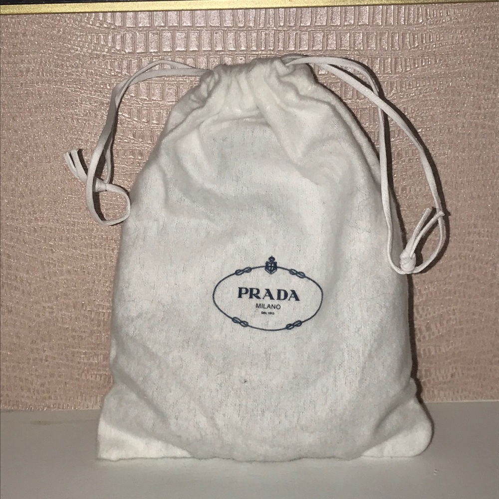 Prada Logo Belt